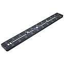 HITHUT PU-300 300mm Universal Lengthened Quick Release Plate Slide Rail with D-Ring Screw for Tripod Ball Head DSLR Camera, Arca-Swiss Compatible