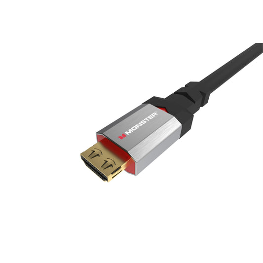 Monster Cable 3005845 12 ft. Just Hook It Up HDMI Cable with Ethernet 4K Ultra HD44; Black
