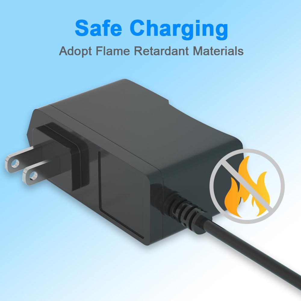 ENGFYADSY 9V 2A Power Supply Charger AC 100-240V to DC 9V 2A Switching Supply Power Adapter 5.5 X 2.5/2.1mm US Plug Transformer Wall Adapter