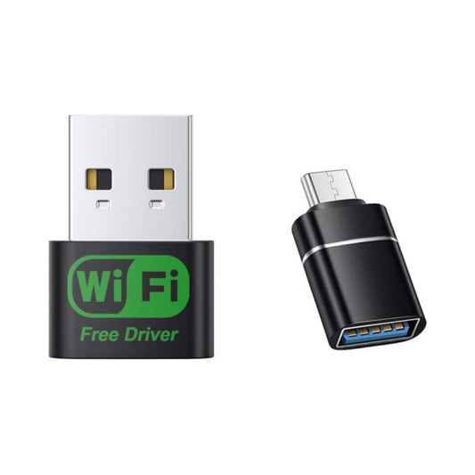 USB WiFi Adapter, Built-in high-gain Antenna,USB for PC Desktop/Laptop?Wireless Network Adapter Supports Windows 11/10/8/7