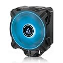 ARCTIC Freezer i35 RGB - Single Tower CPU Cooler with RGB, Intel Specific, Pressure Optimized 120 mm P-Fan, 200-1700 RPM, 4 Heat Pipes, incl. MX-5