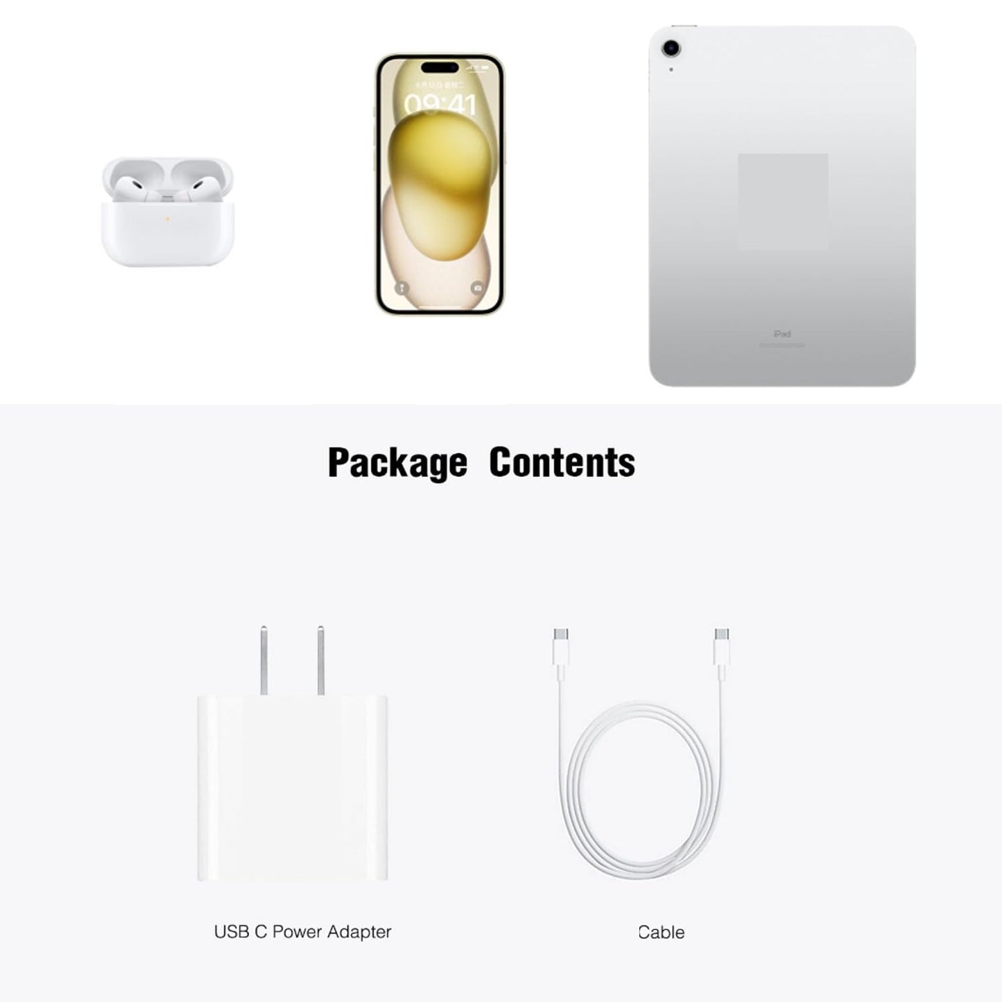 20W Fast Charger for iPhone 16E 17 Air 15/16 Pro Max, AirPods 4 4th, Airpods Pro 3 2 2nd,Beats Solo 4/Pill 2024/Powerbeats Pro 3 2 USB TPYE C Charging