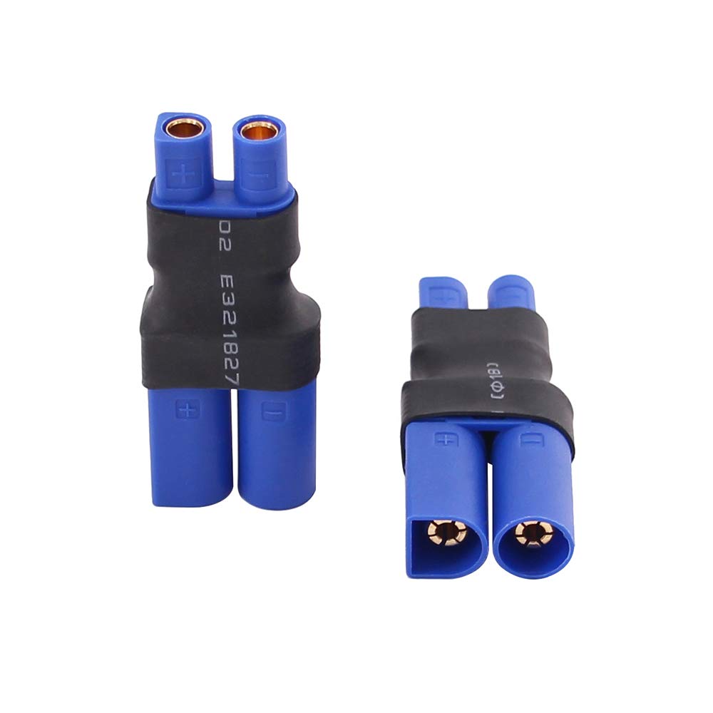 OliRC 2pcs Male EC5 to Female EC3 Connector Adapter(C107-2)