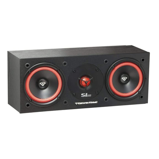 Cerwin Vega Mobile CV SL Series Dual 5.25" 2-Way Center Channel Speaker - SL-25C