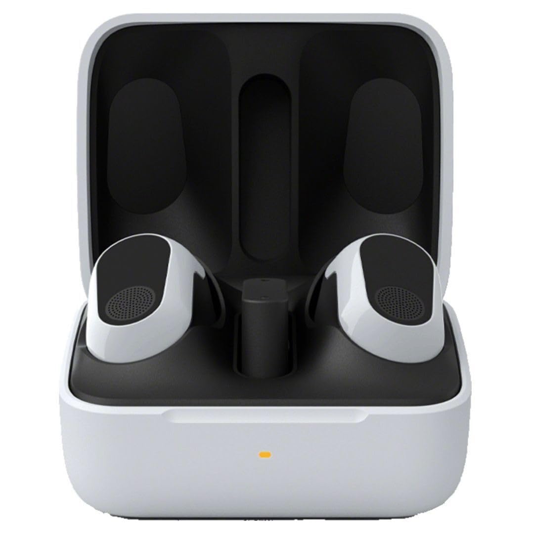 Sony INZONE Buds Truly Wireless Noise Canceling Gaming Earbuds with 360 Spatial Sound (White) Bundle with Earbuds Accessory (2 Items)