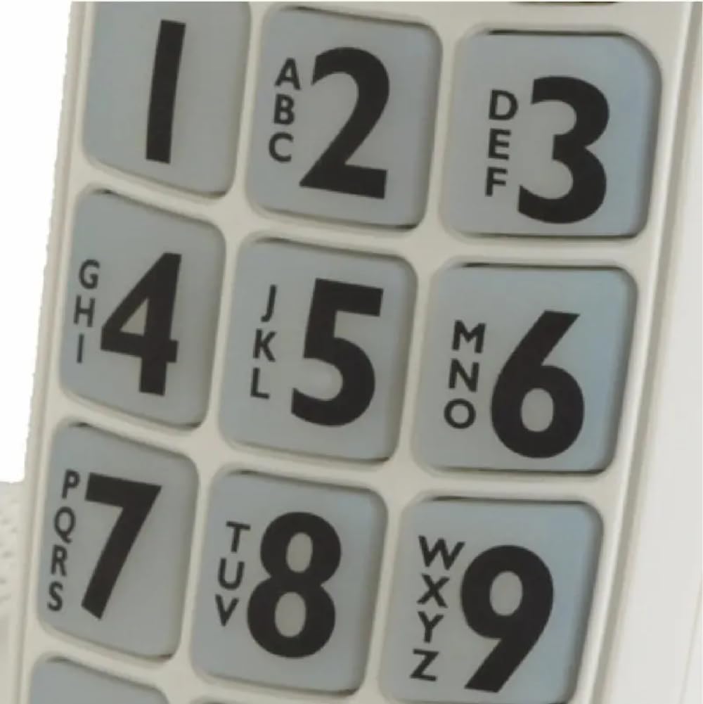 Clarity D704 40db Amplified/Low Vision Cordless Phone with CID Display