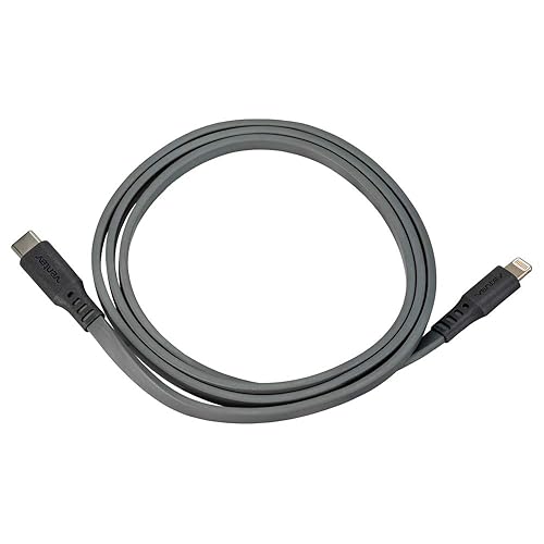 Ventev USB-C to Lightning Cable 3.3ft Grey Charge/Sync Cables