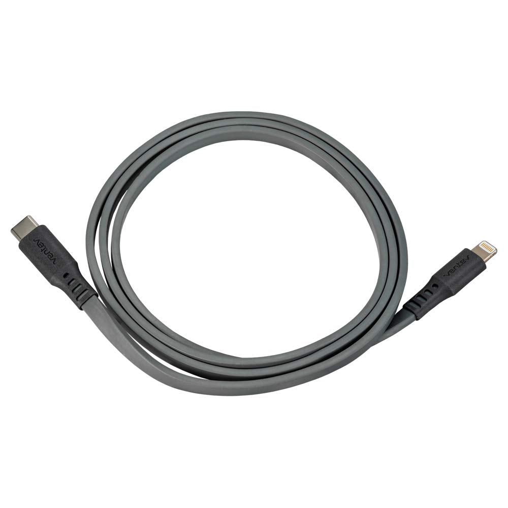 Ventev USB-C to Lightning Cable 3.3ft Grey Charge/Sync Cables