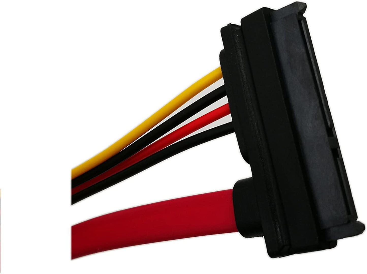zdyCGTime 15-Inch SATA Serial ATA Data and Power Combo Cable(SATA22Pin to Data+Power)
