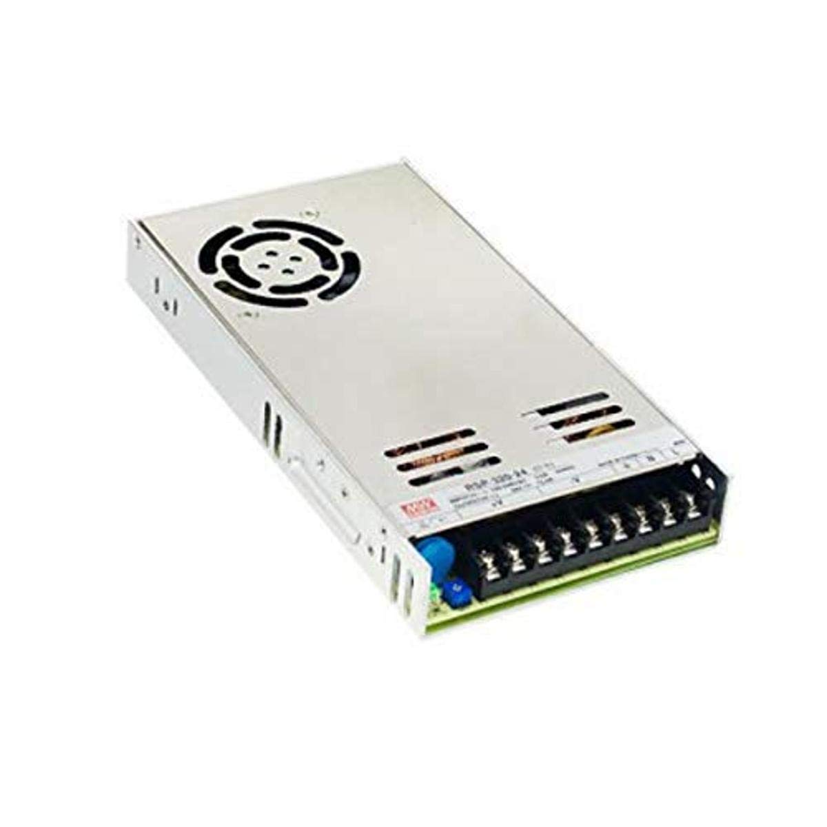 MEAN WELL RSP-320-24 AC to DC Switching Enclosed Power Supply with PFC Function, Single Output, 24 Volt, 13.4 Amp, 321.6 Watt