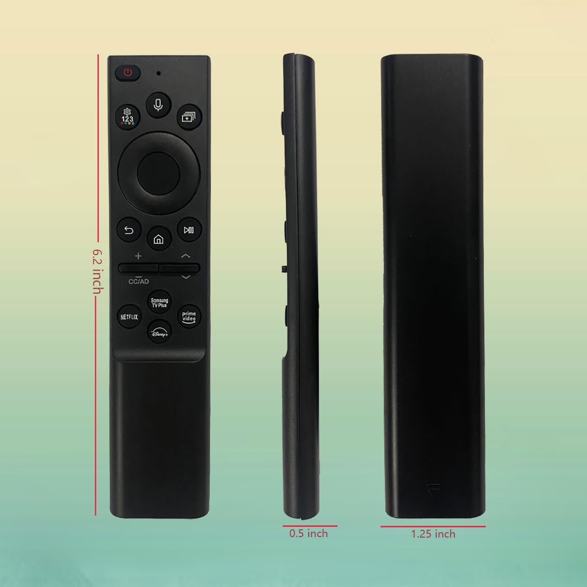 GHUST Replacement Voice Remote Control for Samsung Smart TV BN59-01432A QN75QN90CAFXZA QN85QN800CFXZA QN85QN900CFXZA QN85QN90CAFXZA BN59-01300H