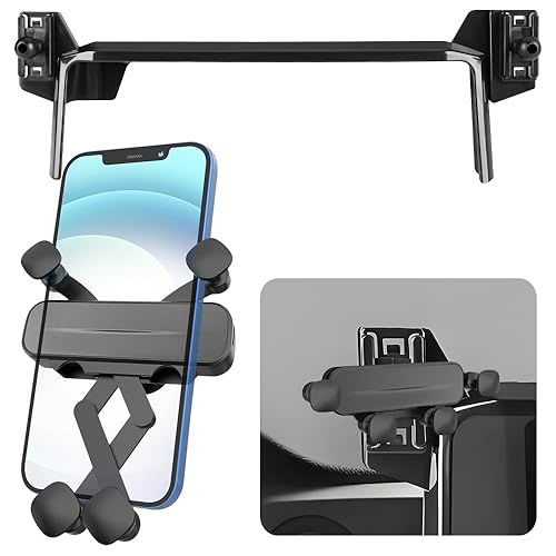 LUNQIN Car Phone Holder Mount for Toyota Tacoma 2024 2025 2026?4Runner 2025 2026?8-inch Screen? Auto Accessories Navigation Screen Bracket Interior