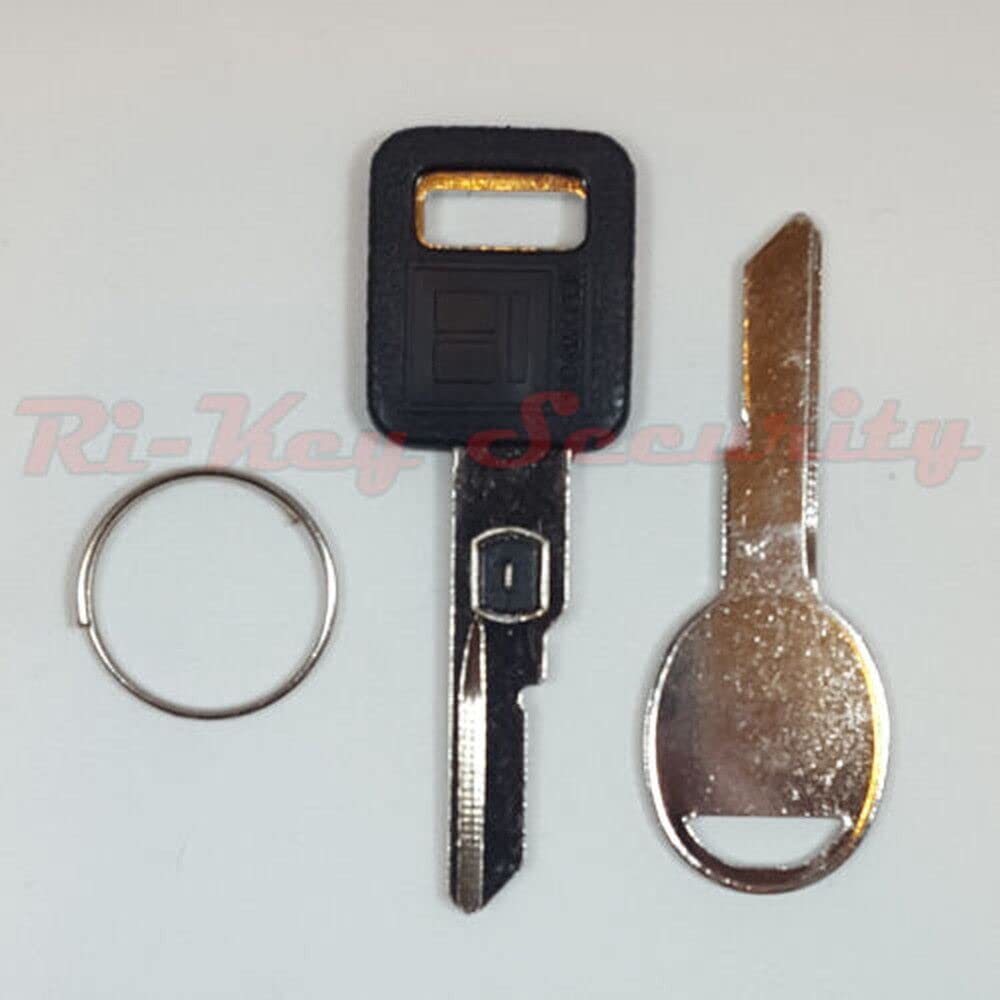 RI-Key- B62-P2 Ignition V.A.T.S. Key Blank for GM Vehicles and H Door Key B45 VATS Resistor Key #2