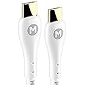 MAGFAST Lux USB-C to USB-C Cable | Alpine White | 6ft | PD Power Delivery | Fast Charging cord for all Androids iPhone 16 16 Pro Max Plus iPad Tablets