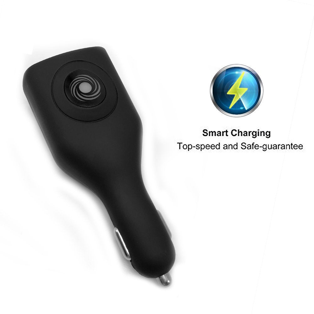 NDLBS Car Charger,Dual USB Wall Charger and Car Charger with Travel Adapter Foldable Plug Home for iPhone X Xs MAX 6 7 8 Plus, iPad mini Air Pro, S10