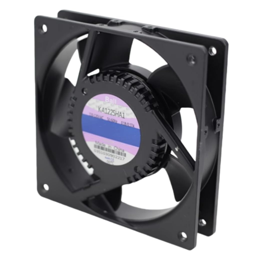 KA1225HA1 AC 110/120V 0.18/0.17A 13/11W 2100/2200RPM 120X120X25MM Cooling Fan