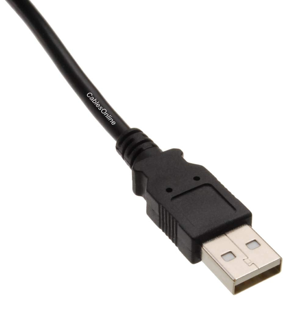 CablesOnline, 3ft USB 2.0 A-Type Male to Mini-B 5-Pin Male Shielded USB Cable, USB2-A503
