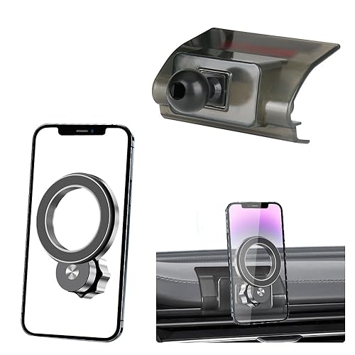 JIEZMO Car Magnetic Phone Mount for Audi Q7 SQ7 2020-2026 and Audi Q8 SQ8 RSQ8 2019-2026 Auto Interior Accessories Best Cellphone Holder Mobile Cradle