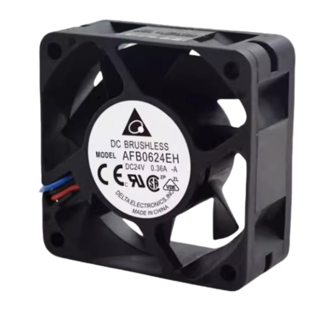 AFB0624EH 60MM 24V 0.36A 6CM 6025 60X60X25MM 3-Wire Cooling Fan