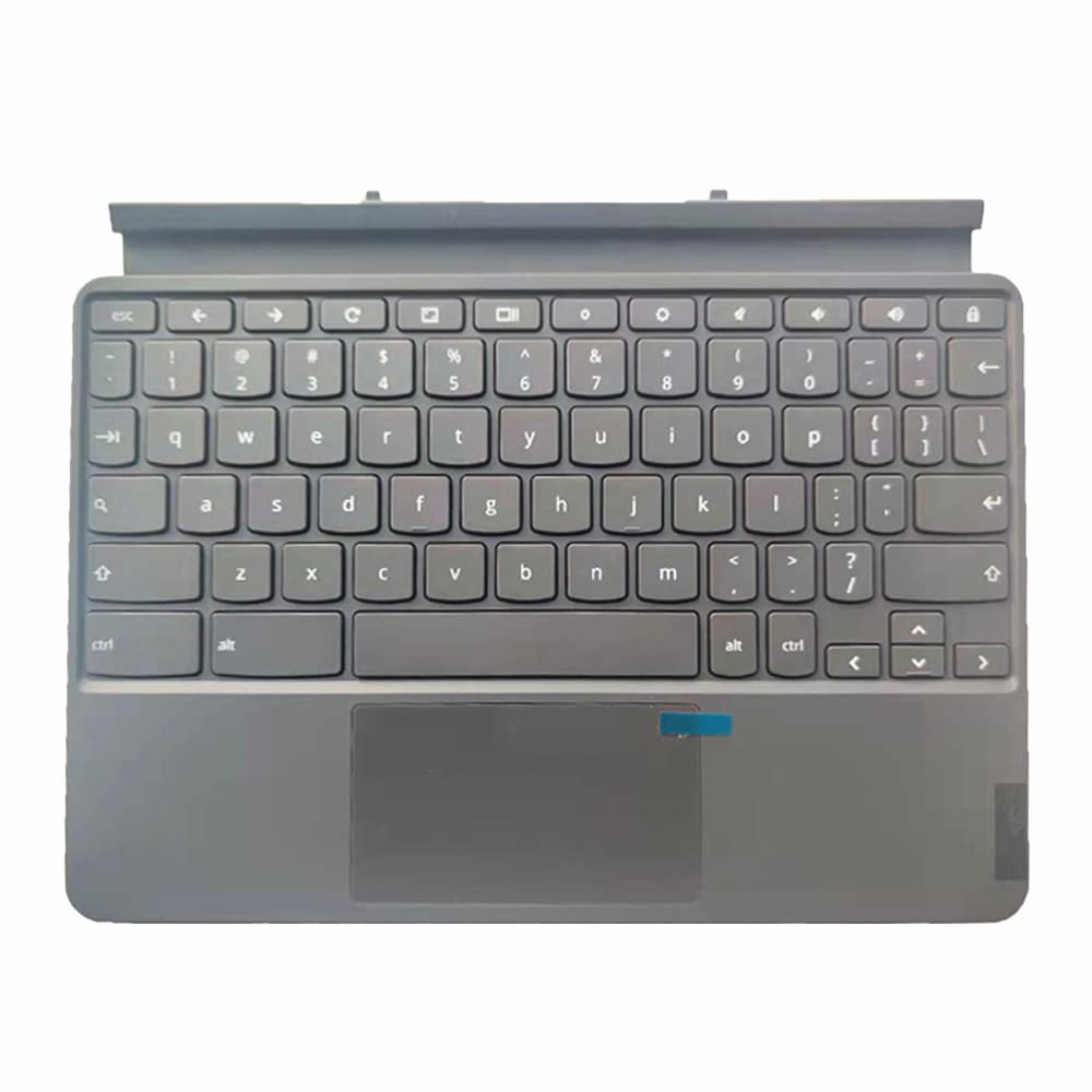 GHAG Replacement Palmrest Cover Keyboard for Lenovo CT-X636F Ideapad Duet Chromebook 10.1 inch Tablet PC Keyboard palmrest