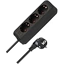 Brennenstuhl Eco-Line - Surge Protectors (Black)