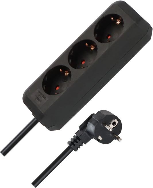 Brennenstuhl Eco-Line - Surge Protectors (Black)