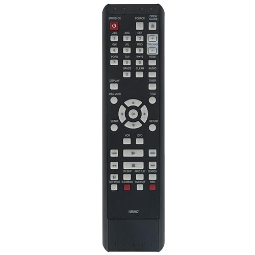 New NB887 NB887UD Remote Control for Magnavox DVD/VCR Combo ZV427MG9A ZV427MG9 RZV427MG9A RZV427MG9