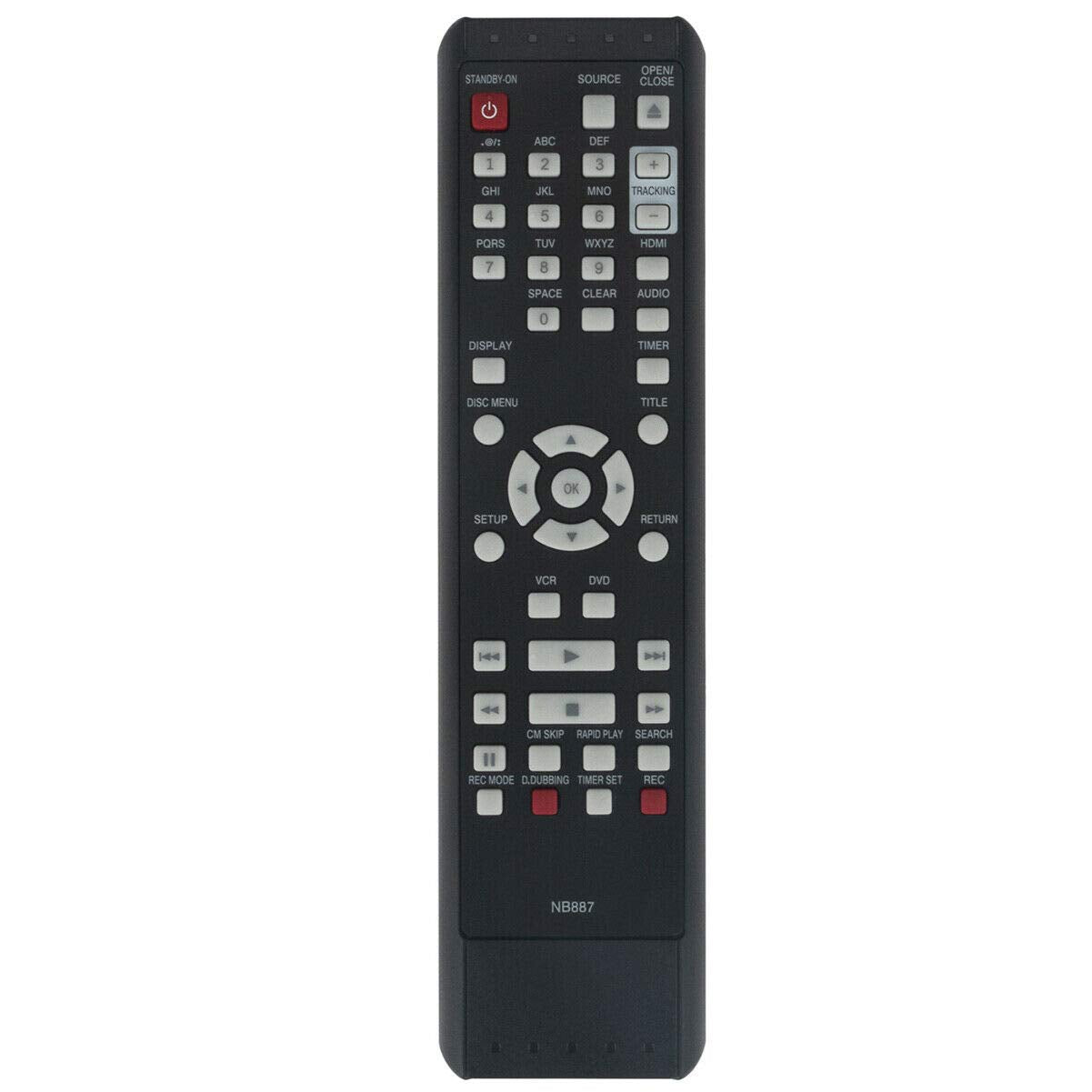 New NB887 NB887UD Remote Control for Magnavox DVD/VCR Combo ZV427MG9A ZV427MG9 RZV427MG9A RZV427MG9