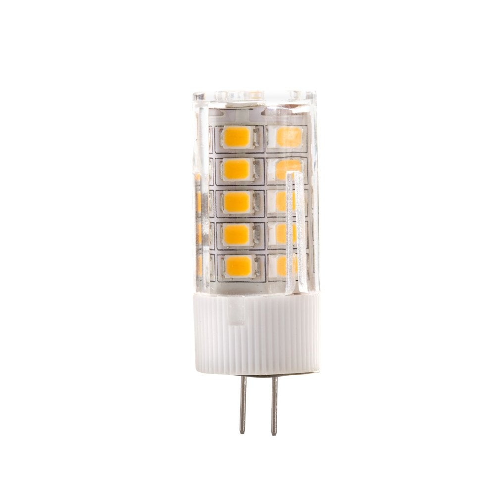 VOLT Cast Brass 12V Undercover Hardscape Light (Bronze) with 3W 2700K Warm White G4 LED Bulb for Low Voltage Outdoor Step, Deck, Masonry & Wall