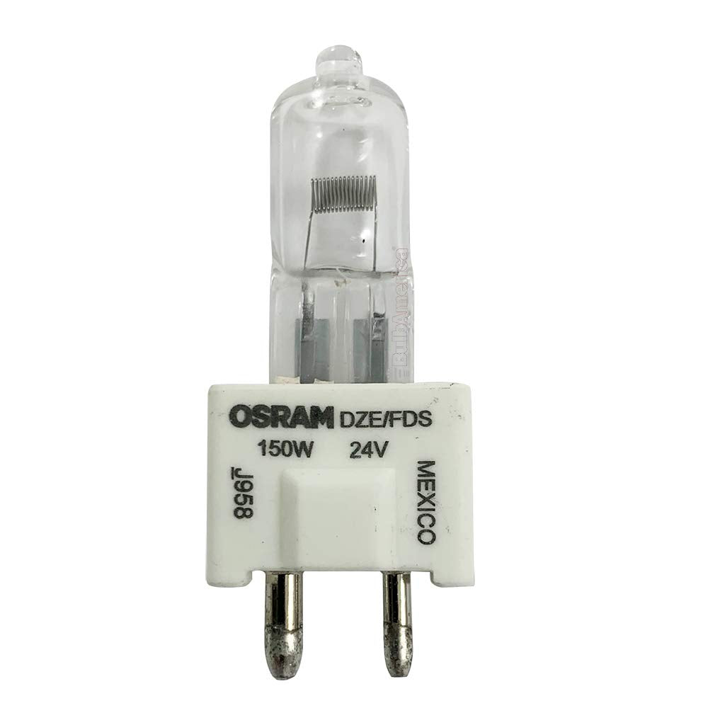 OSRAM 54755 DZE/FDS 150W 24V Tungsten Halogen Lamp