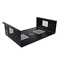 Oeveo Under Desk PC Mount UCM-654 - Made in USA, Heavy-Duty Tech Support Bracket | Desktop Computers, PC, CPU, Gaming Console Mounting Application |