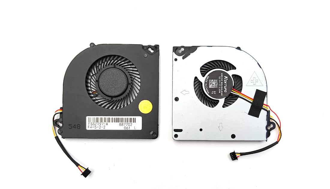 Replacement CPU Cooling Fan for Clevo P950 P950HR P950ER T97 T96E T800 Laptop