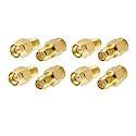 CORONIR (8Pack SMA Adapter SMA Male to RP SMA Female Jack Connector for RF Coax Cable Wi-Fi Antenna/Signal Booster/Repeaters/Radio/Extension Cable/FPV