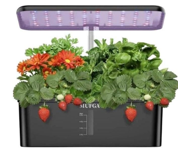 T POWER 24V Charger for Mufga SP01L12 SP01L18 SP01L08 SP01L06 Indoor LED Hydroponic System Herb Garden 4 8 12 18 Pods Growing System Ac Dc Adapter…