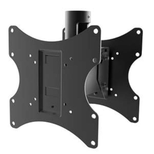 InstallerParts 23"-42" Back to Back Dual TV Mount Plate, 1.5" NPT Pipe Ceiling Mount, VESA 200x200 - Compatible with All Installerparts 1.5" NPT TV