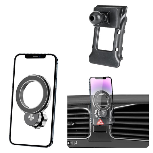 JIEZMO Car Magnetic Phone Mount for Volkswagen VW Golf 2010 2011 2012 2013 2014 Auto Interior Accessories Best Cellphone Holder Mobile Cradle Cell
