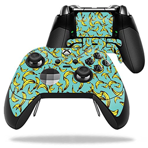 MightySkins Skin Compatible with Microsoft Xbox One Elite Controller - Bananas | Protective, Durable, and Unique Vinyl Decal wrap Cover | Easy