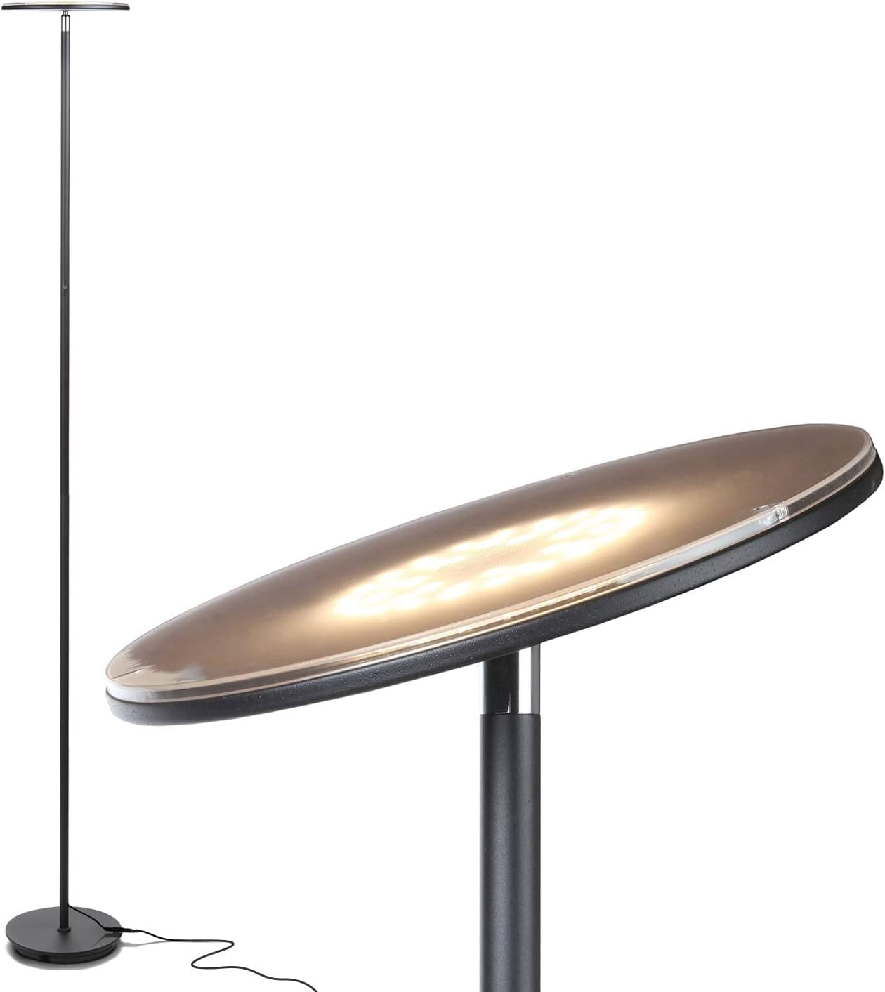 T POWER 24v Charger Compatible with Brightech Sky LED Torchiere Super Bright Floor Lamp 211136S-BK Floor Table Desk Lamp Sky Elite, Sparq, Circle…