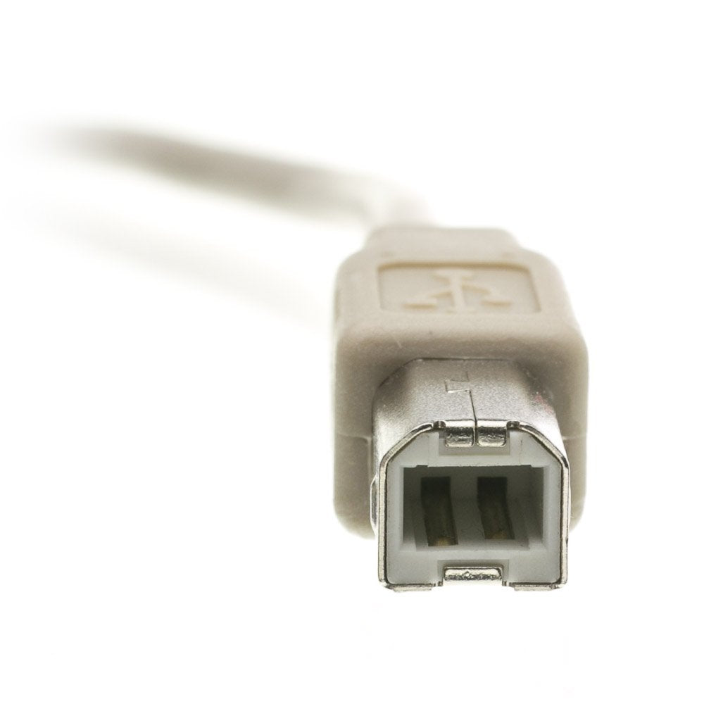 ACL 10 Feet USB 2.0 A Male to B Male Printer/Device Cable, Gray, 3 Pack