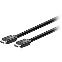 Insignia - 25' 4K Ultra HD In-Wall HDMI Cable - Black