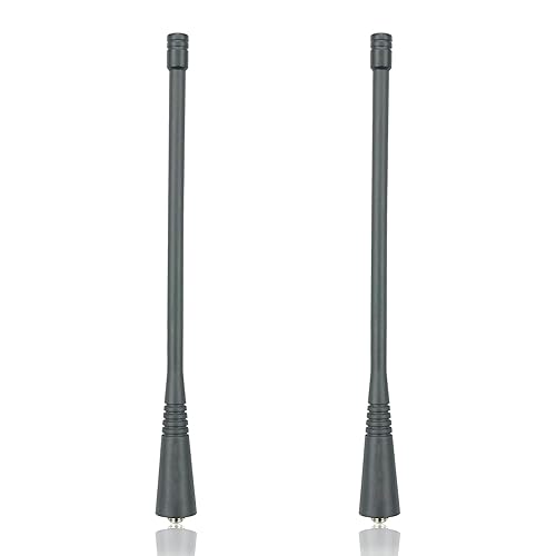 2 Pack 400-470MHz UHF Antenna for Motorola CP200 HT1250 HT1550 CP040 CP150 CP185 CP200 CP200D CP200XLS CT250 GP300 GP328 GP338 GP88 PR2150 EX500 EX600