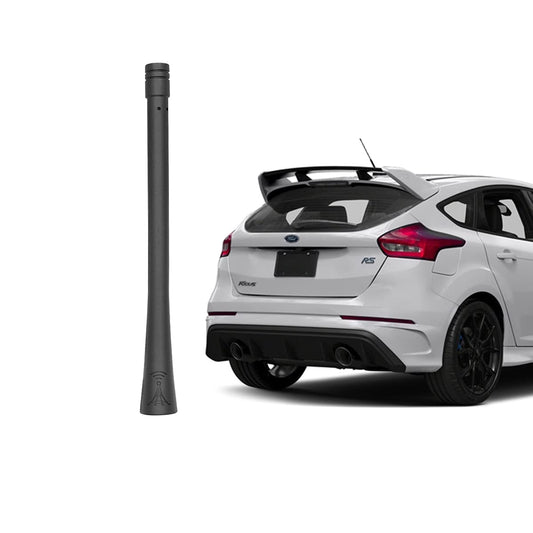 PYGHAP Stylish Short Antenna Compatible with Ford Pontiac Saab Saturn Volvo Select Models, 6" Short Radio AM FM Antenna, Car Wash Proof, Flexible