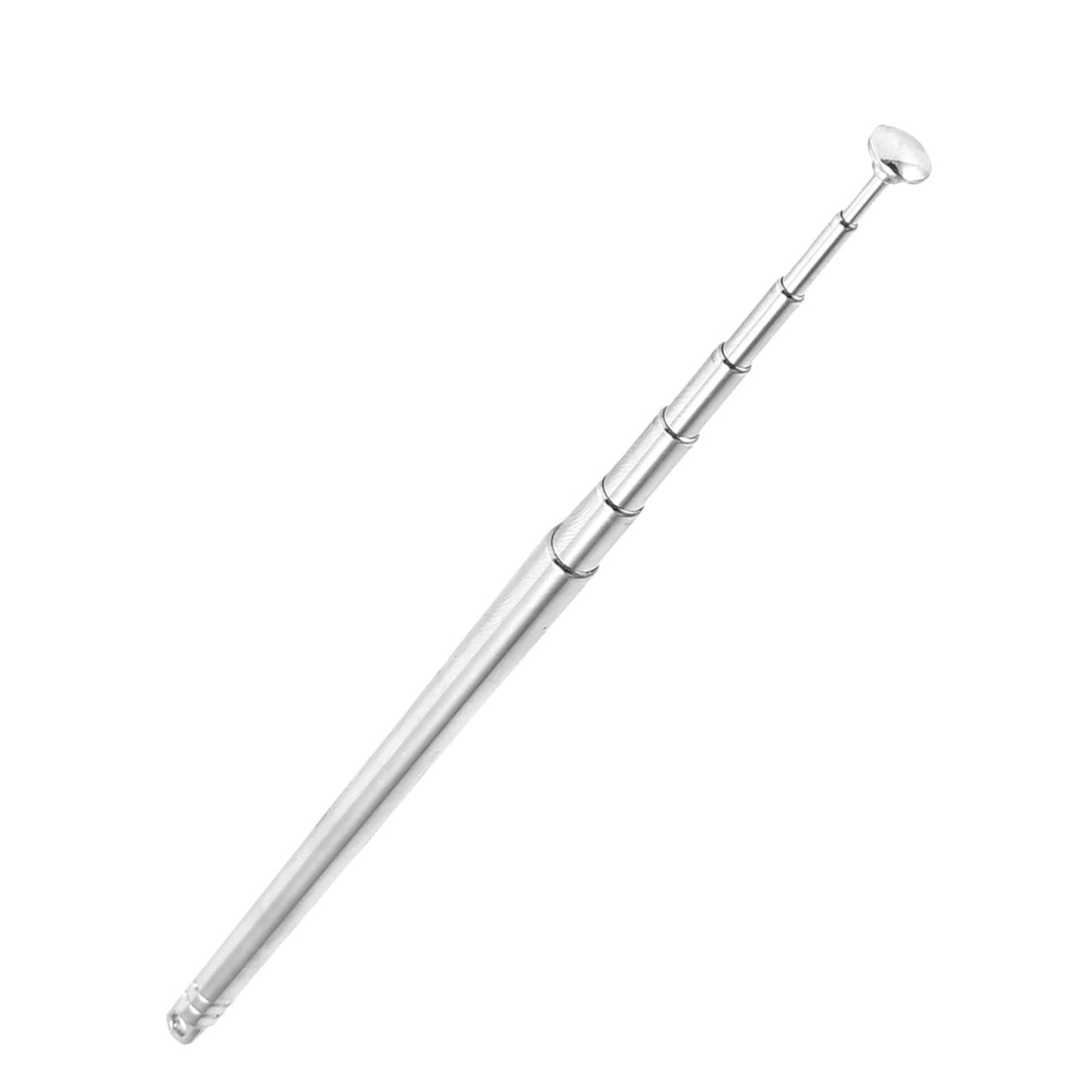 uxcell FM Radio Telescopic Antenna, Replacement Universal 75 cm 7 Sections Telescopic Antenna Aerial for Radio, TV, Portable AM Radios, Home Stereo