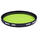 HOYA HMC X0 62mm Lens Filter (Yellow-Green) - Contrast Enhancing Camera Filter for B&W Photography with Slim Black Aluminum Frame, 6-Layer HMC
