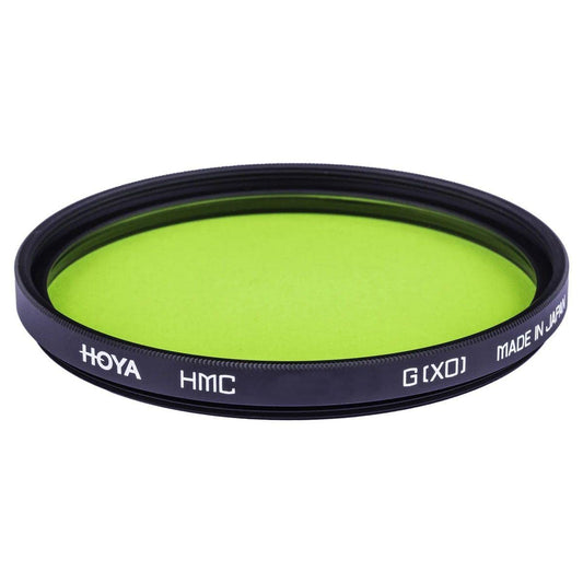 HOYA HMC X0 62mm Lens Filter (Yellow-Green) - Contrast Enhancing Camera Filter for B&W Photography with Slim Black Aluminum Frame, 6-Layer HMC