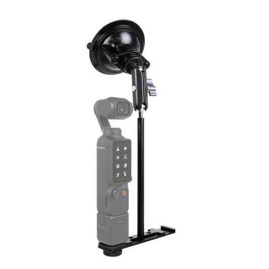 Leenconghui Suction Cup Mount for DJI Osmo Pocket 3, Car Windshield Window Vehicle Camera Holder Compatible with DJI Pocket 3 Accessories