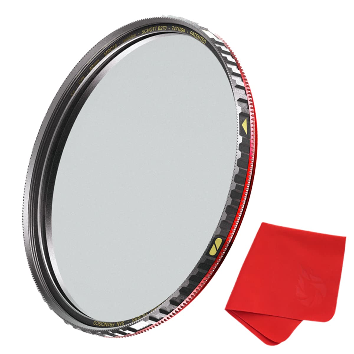 X4 CPL 49mm Circular Polarizer Filter - Schott B270 - MRC16 - Nano Coating - Weather Sealed - 25 Year Support by Breakthrough Photography