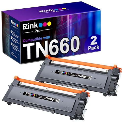 E-Z Ink Pro Compatible TN660 Toner Cartridge Replacement for Brother TN-660 TN660 TN630 High Yield to Use with HL-L2380DW HL-L2320D HL-L2340DW