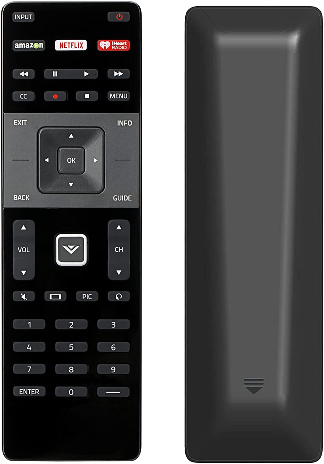 Remote Control Replacement for Vizio Smart TV D28H-D1 D32H-D1 D40-D1 D43-D2 D48-D0 D48f-E0 D60-D3 D70-D3 D32f-E1 D43f-E2 D39f-E1 D43f-E1 D48f-E0