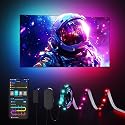 Govee TV LED Backlight Strip, RGBIC Smart LED Backlight for 40-50inch TVs, Music Sync, Wi-Fi Bluetooth & App Control, Works with Alexa & Google